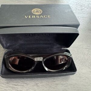 Versace Elegant Black Sunglasses